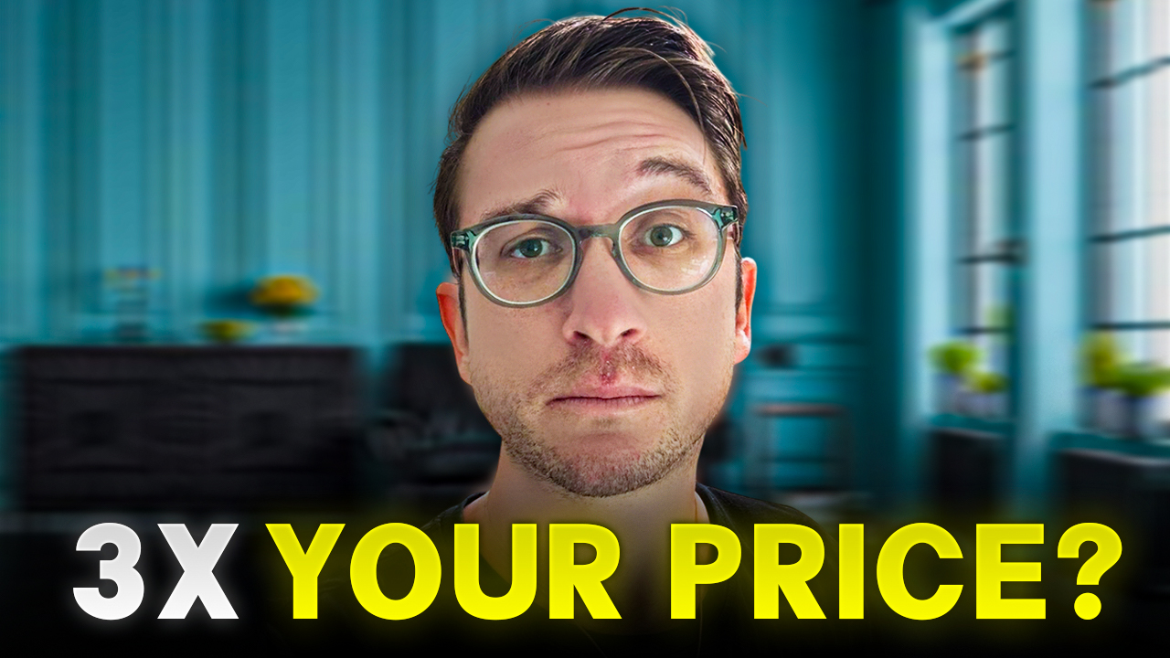 3X Your Price pricing strategy YouTube thumbnail