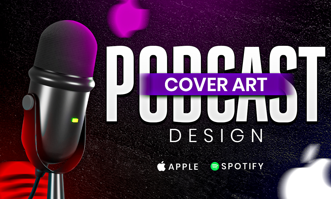 Podcast Cover Art Design Fiverr gig cover