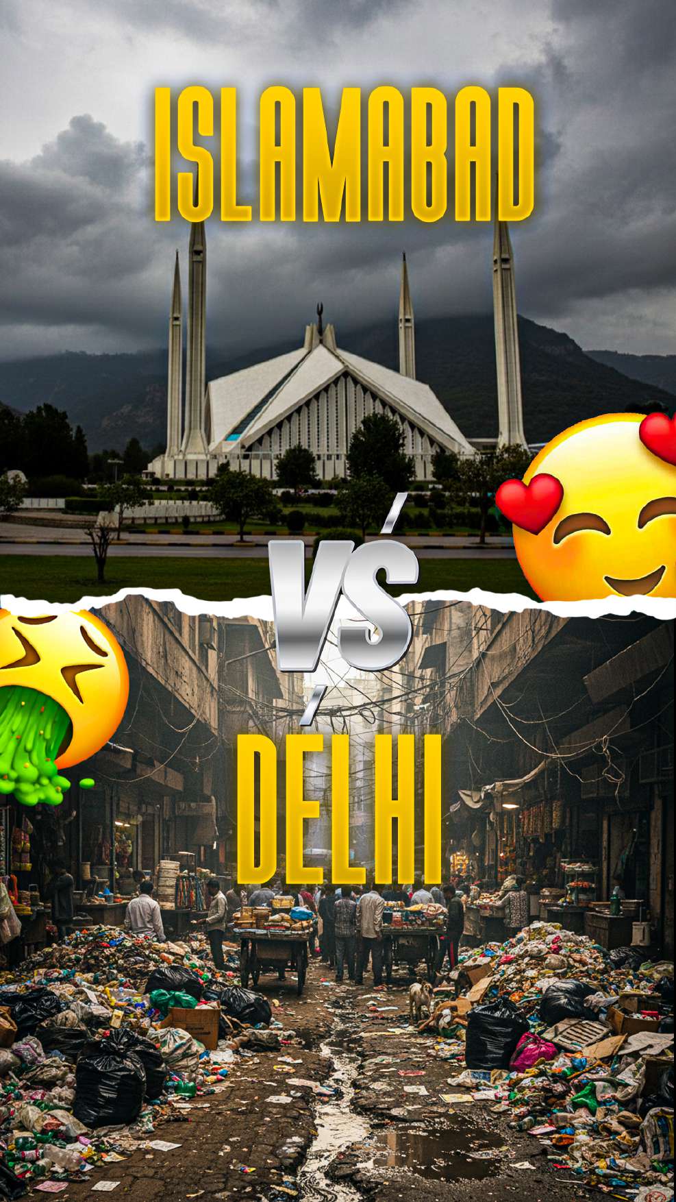 Islamabad versus Delhi comparison thumbnail