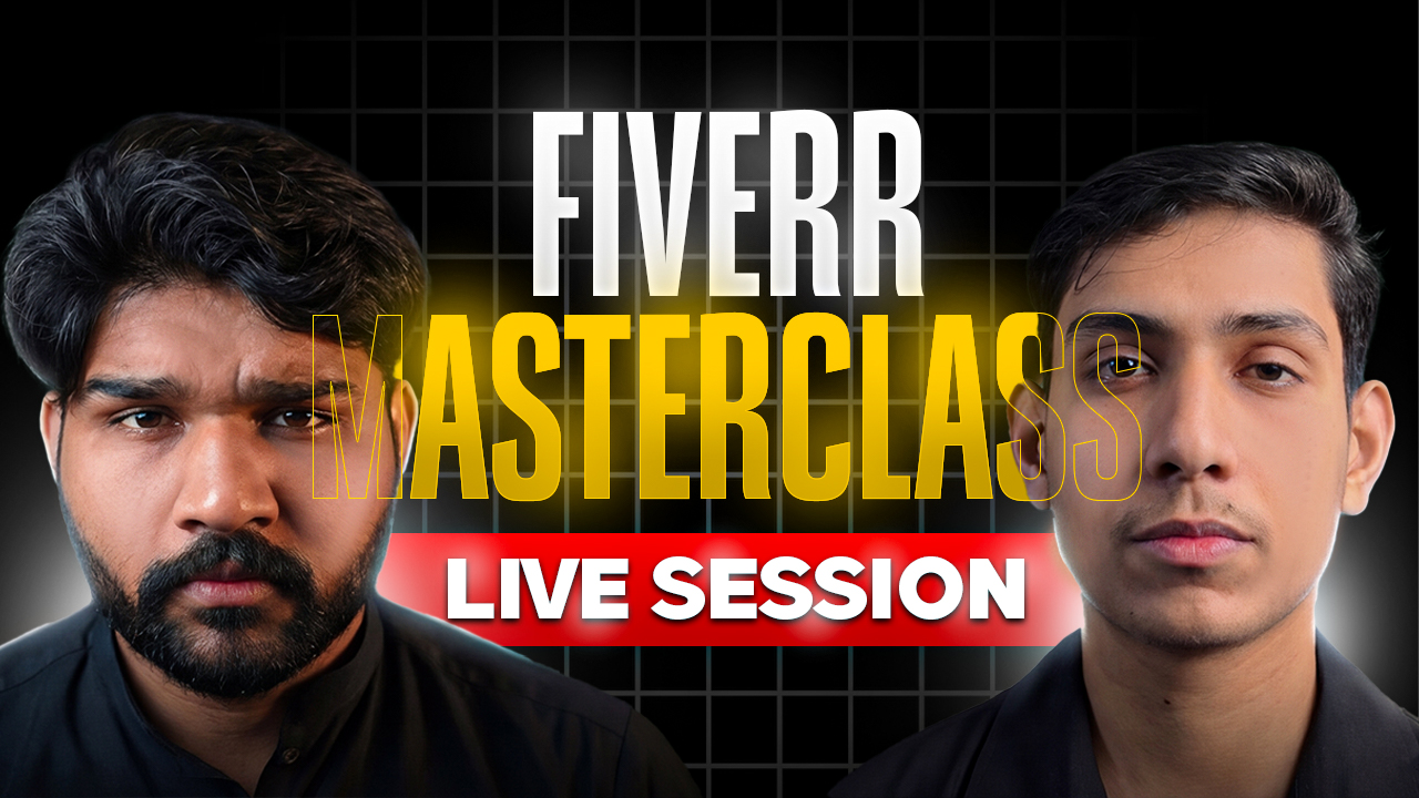 Fiverr Masterclass live session YouTube thumbnail