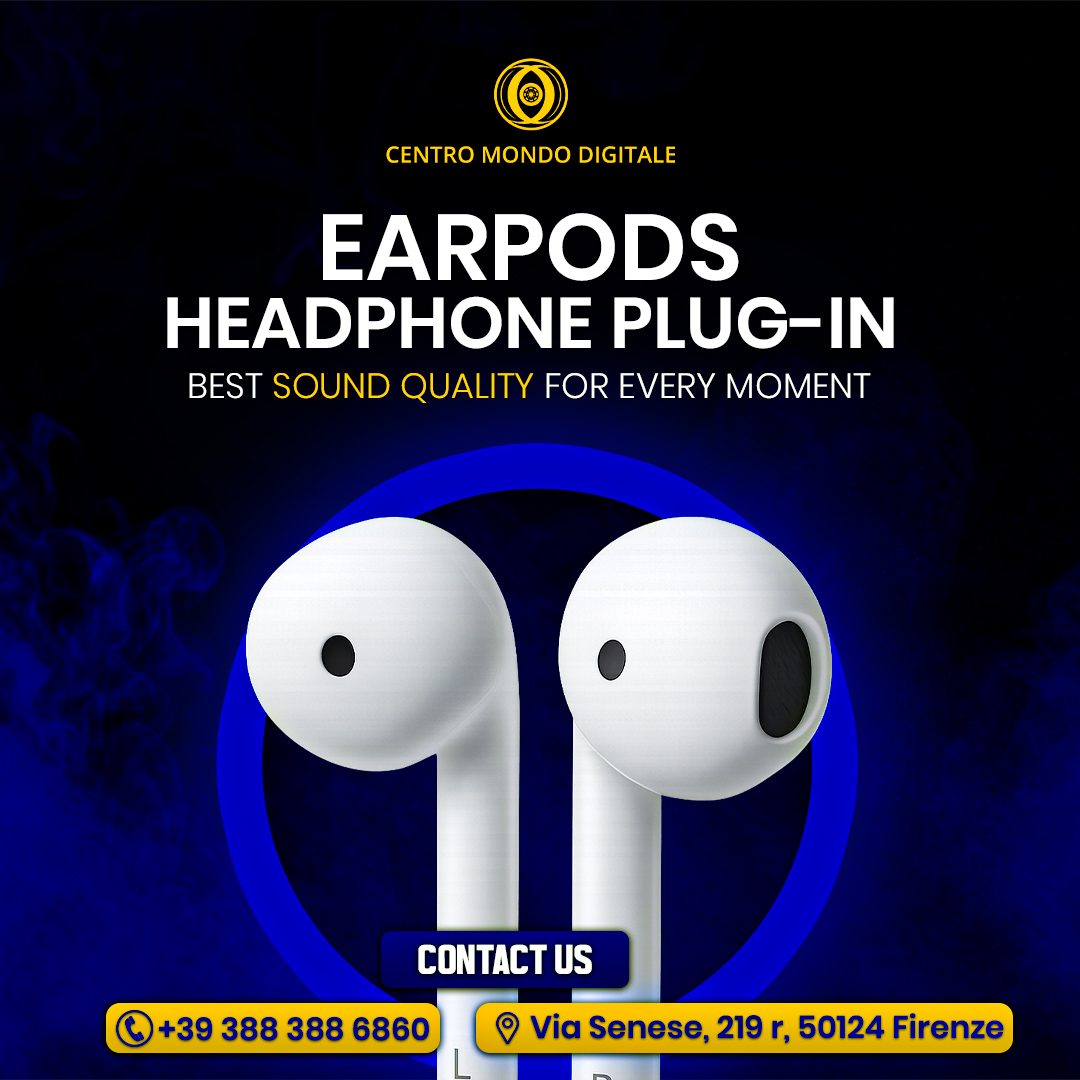 Earpods promotion social media post