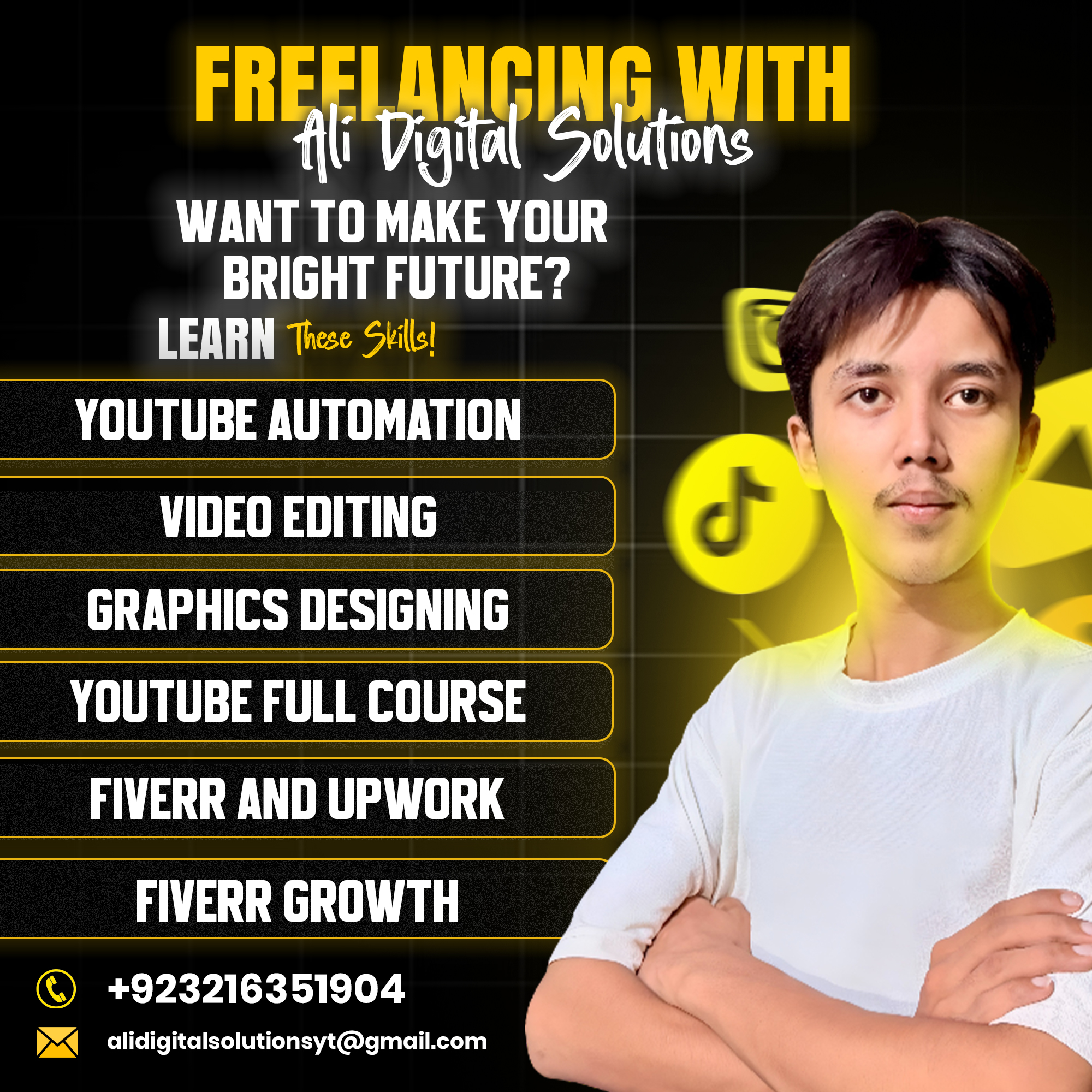 Freelancing course Fiverr gig image